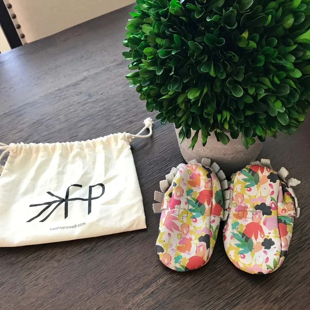 Freshly Picked Vibrant Kids Moccasins